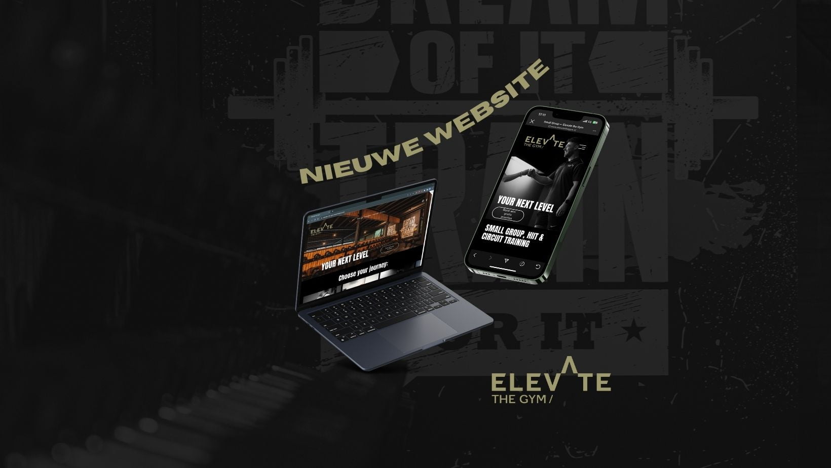 Website Elevate the Gym